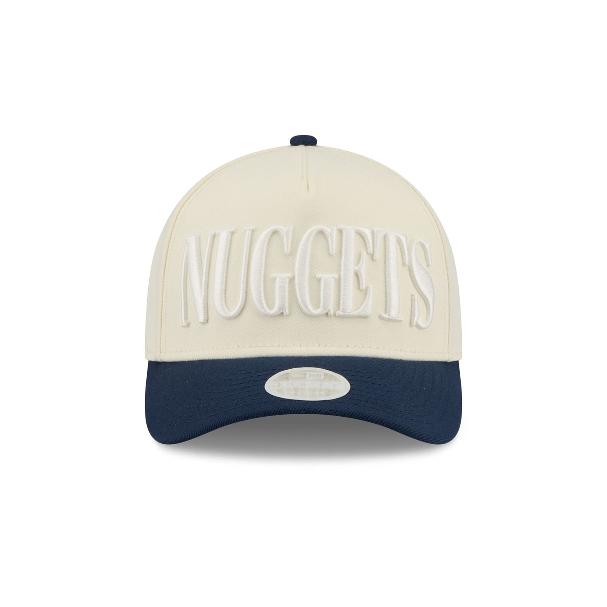 Denver Nuggets Two Tone Chrome Women's 9FORTY M-Crown A-Frame Snapback Hat