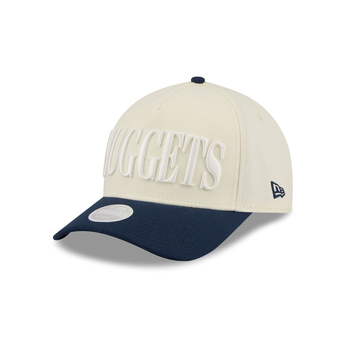 Denver Nuggets Two Tone Chrome Women's 9FORTY M-Crown A-Frame Snapback Hat