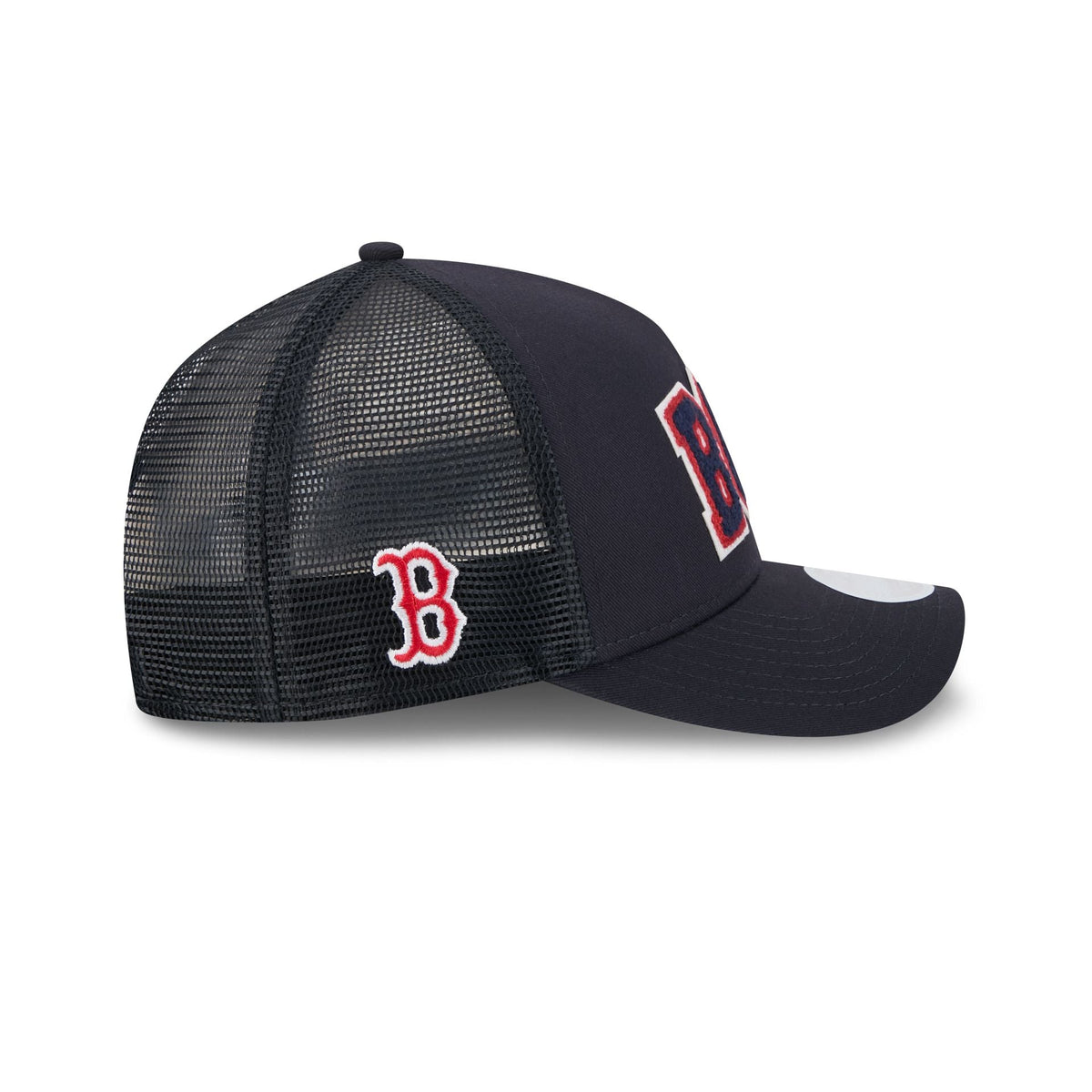 Boston Red Sox Scoreboard Women's 9FORTY M-Crown A-Frame Trucker Hat