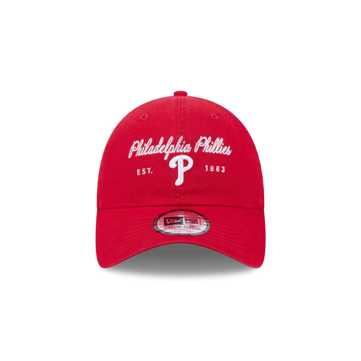 Philadelphia Phillies Script Wordmark Casual Classic Adjustable Hat