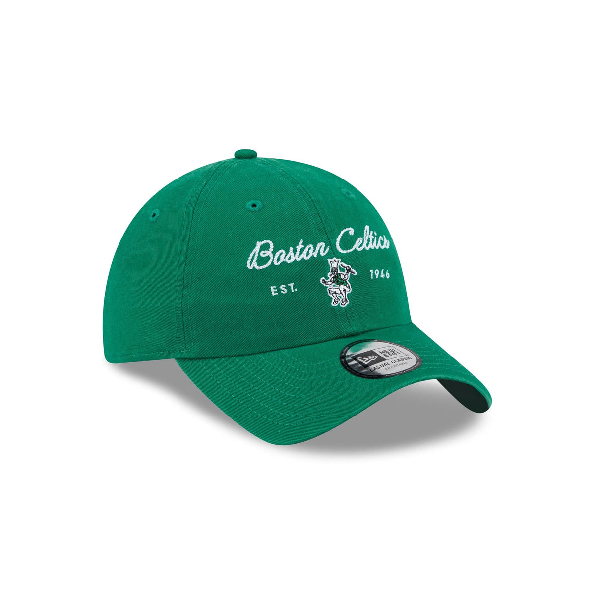 Boston Celtics Script Wordmark Casual Classic Adjustable Hat