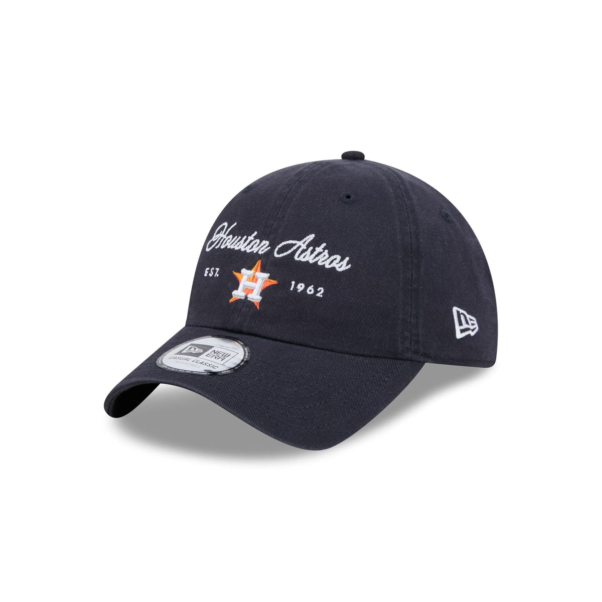 Houston Astros Script Wordmark Casual Classic Adjustable Hat