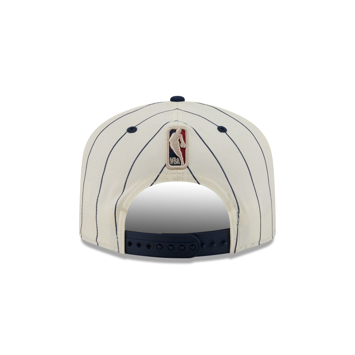 New Jersey Nets Chrome White Pinstripe 19TWENTY Snapback Hat