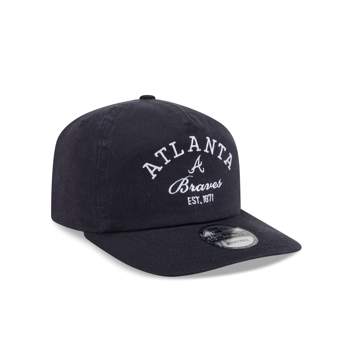 Atlanta Braves Arched Graphic 19TWENTY Snapback Hat
