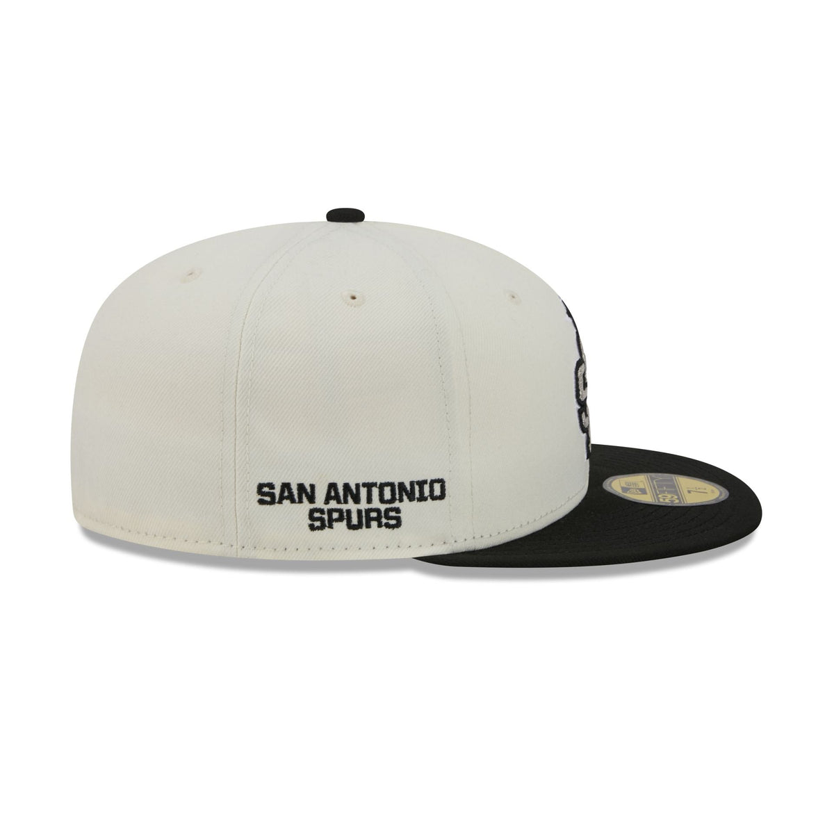 San Antonio Spurs Deceptor Chrome White 59FIFTY Fitted Hat