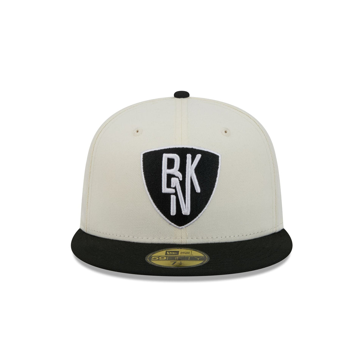 Brooklyn Nets Deceptor Chrome White 59FIFTY Fitted Hat