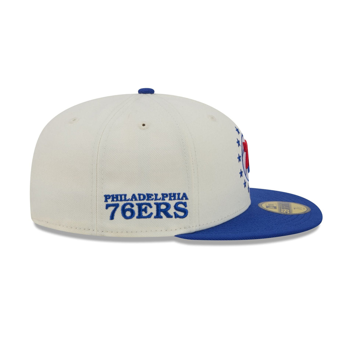 Philadelphia 76ers Deceptor Chrome White 59FIFTY Fitted Hat