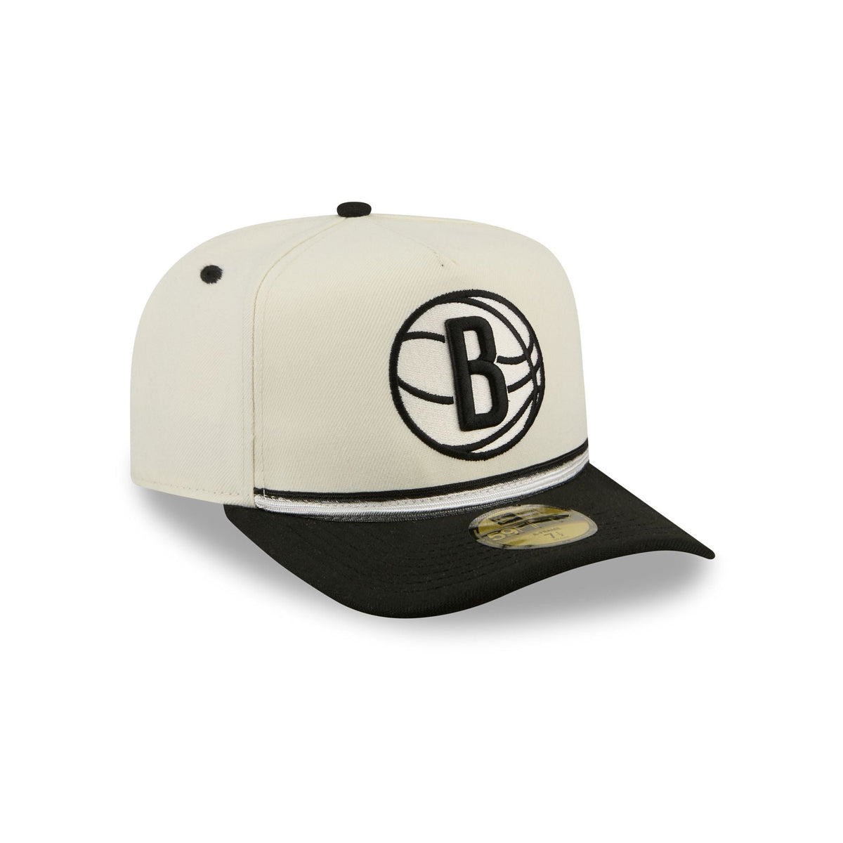 Brooklyn Nets Vintage Stripe 59FIFTY A-Frame Fitted Hat