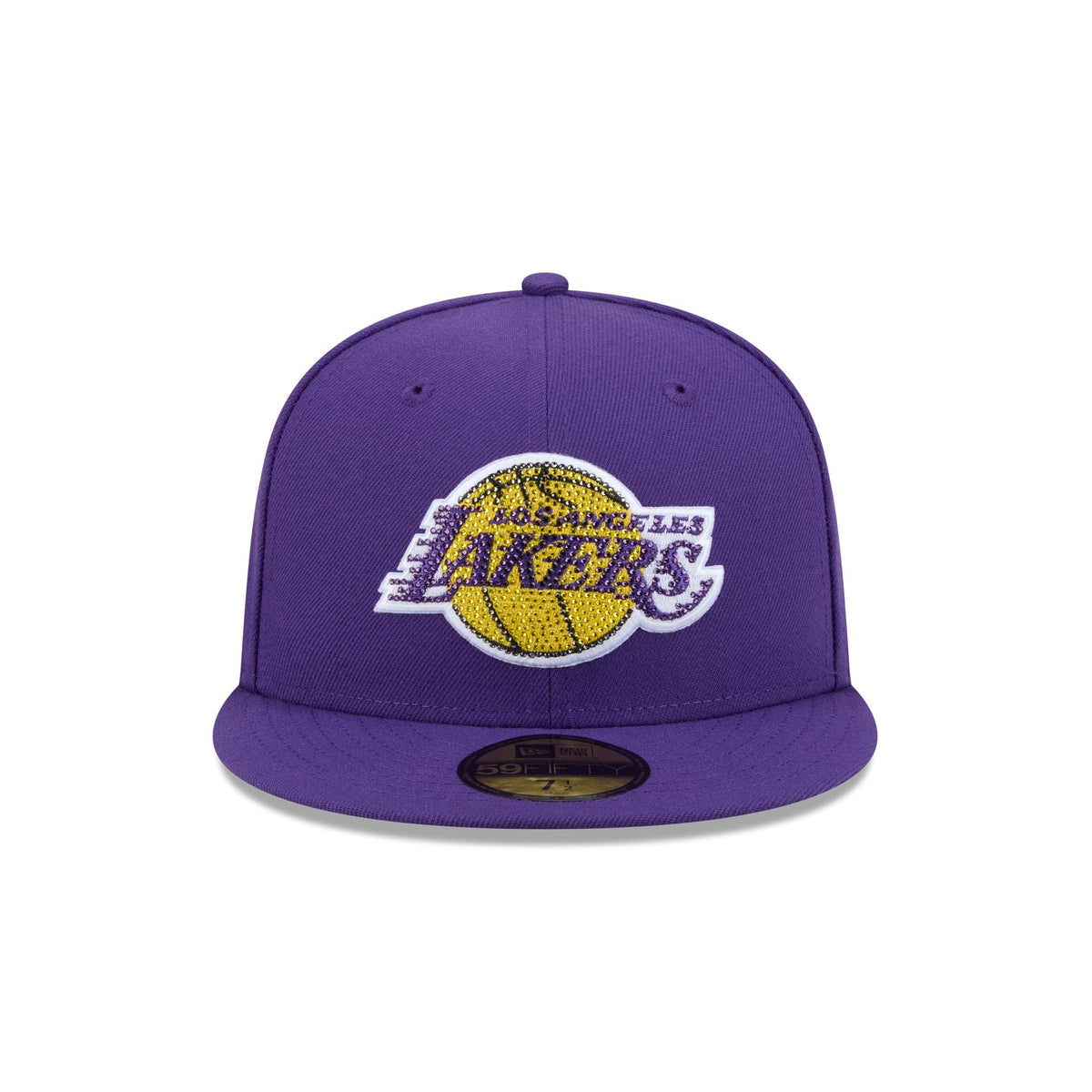 Los Angeles Lakers Rhinestone Badge 59FIFTY Fitted Hat