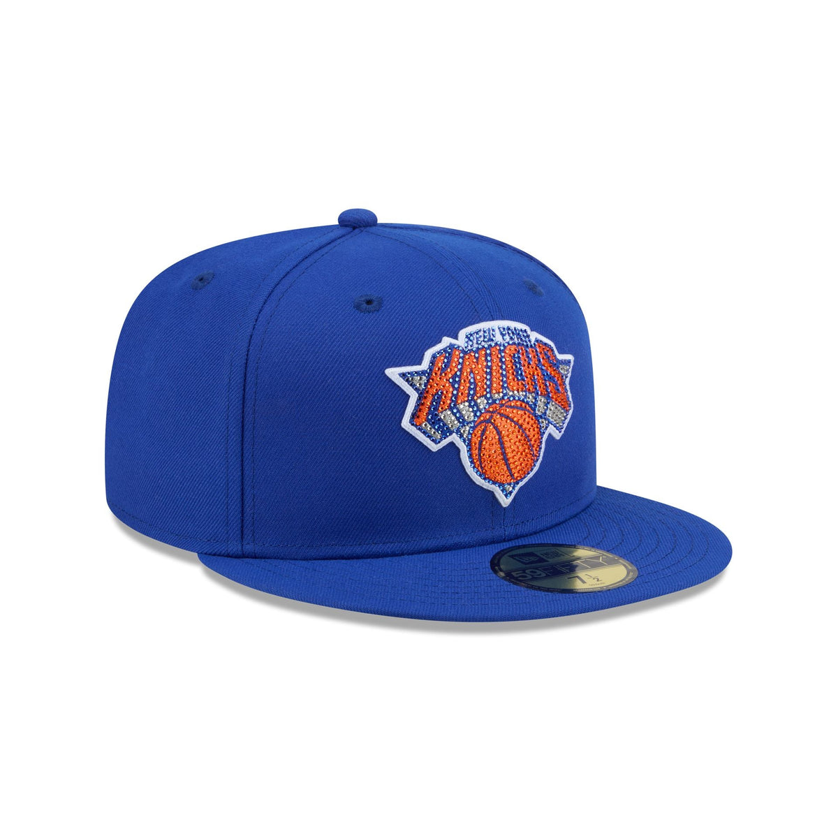 New York Knicks Rhinestone Badge 59FIFTY Fitted Hat