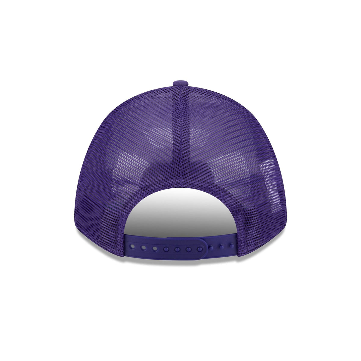 Los Angeles Lakers Button 9FORTY M-Crown A-Frame Trucker Hat