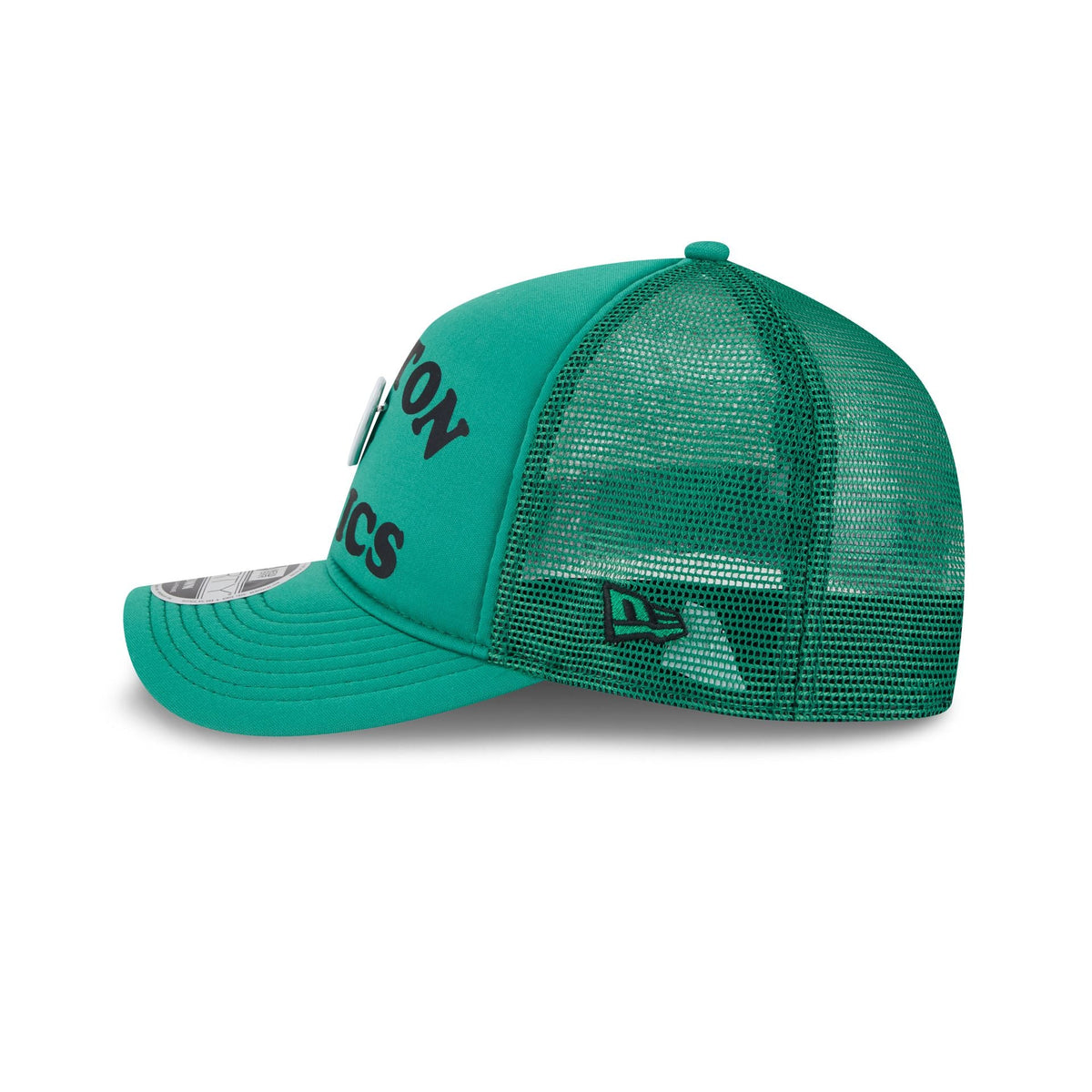 Boston Celtics Button 9FORTY M-Crown A-Frame Trucker Hat