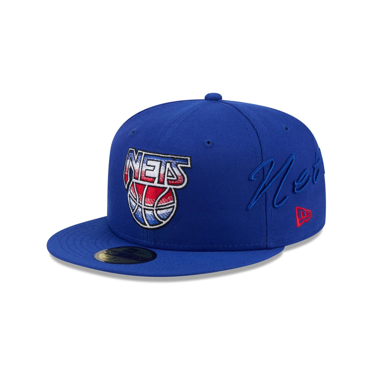 New Jersey Nets Side Script 59FIFTY Fitted Hat