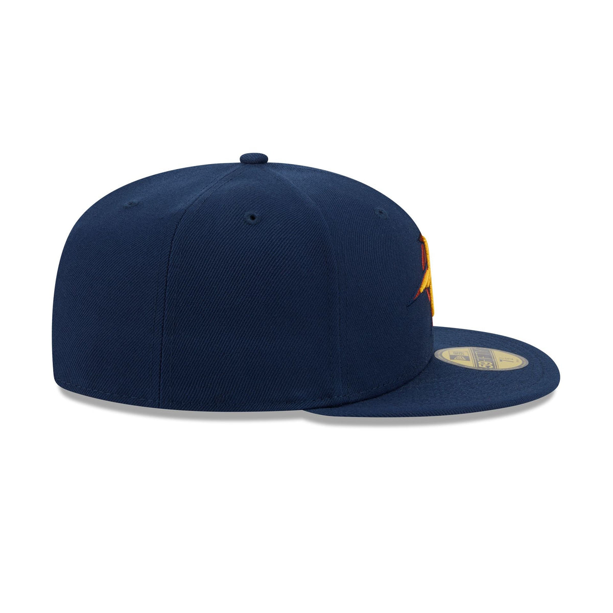 Golden State Warriors Side Script 59FIFTY Fitted Hat