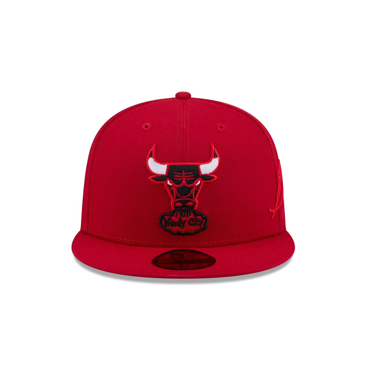 Chicago Bulls Side Script 59FIFTY Fitted Hat