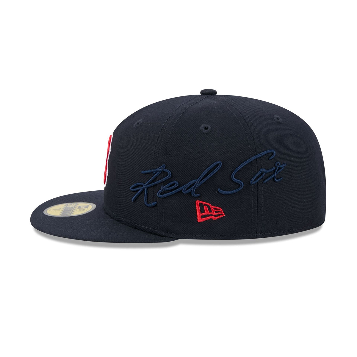 Boston Red Sox Side Script 59FIFTY Fitted Hat