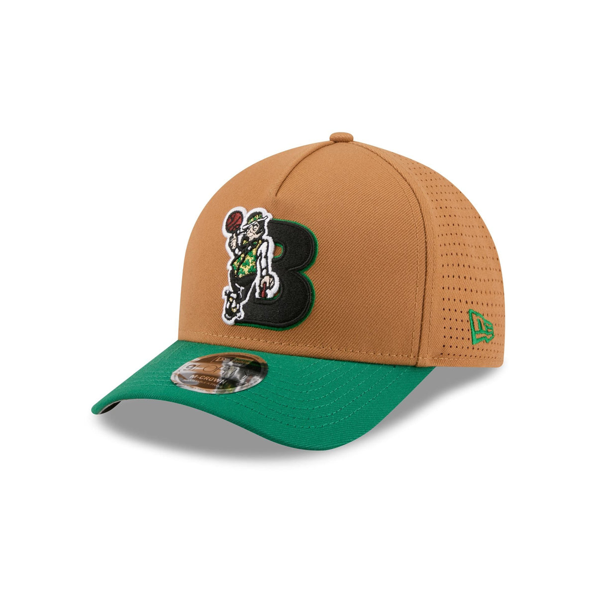 Boston Celtics Deceptor Bronze 9FORTY M-Crown A-Frame Snapback Hat
