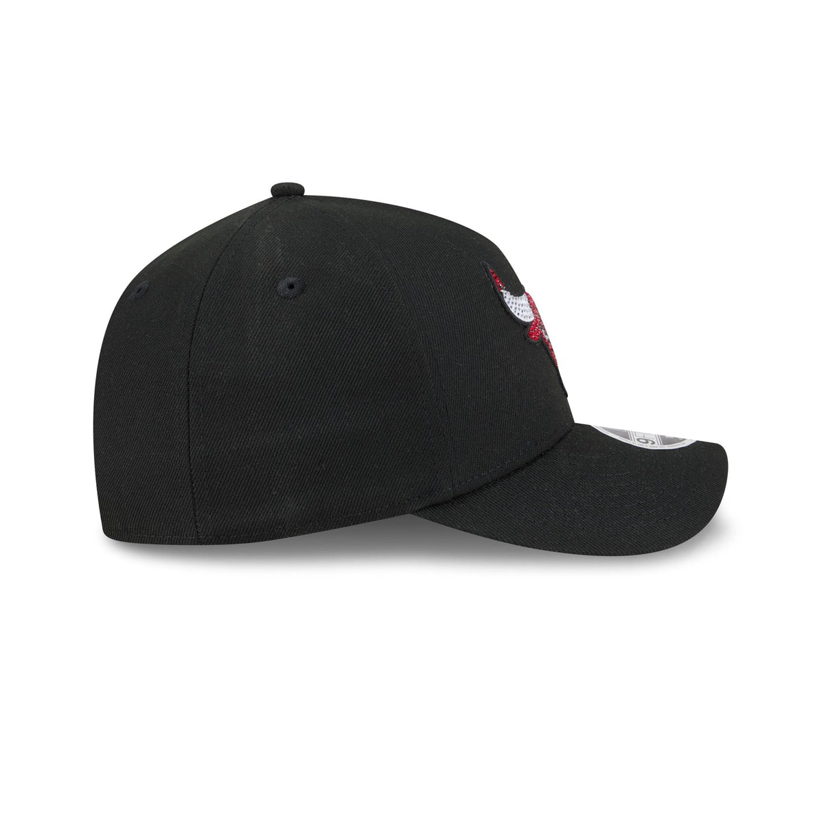 Chicago Bulls Rhinestone Patch 9FORTY M-Crown A-Frame Snapback Hat