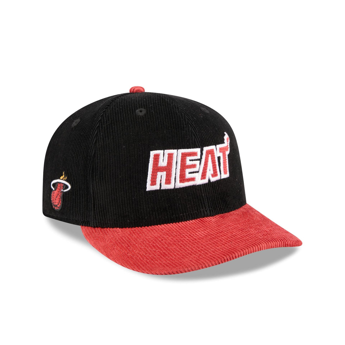 Miami Heat Two Tone Corduroy 9FIFTY Snapback Hat