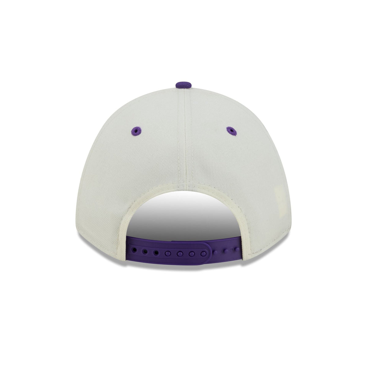 Los Angeles Lakers Arched Graphic Chrome White 9FORTY M-Crown A-Frame Snapback Hat