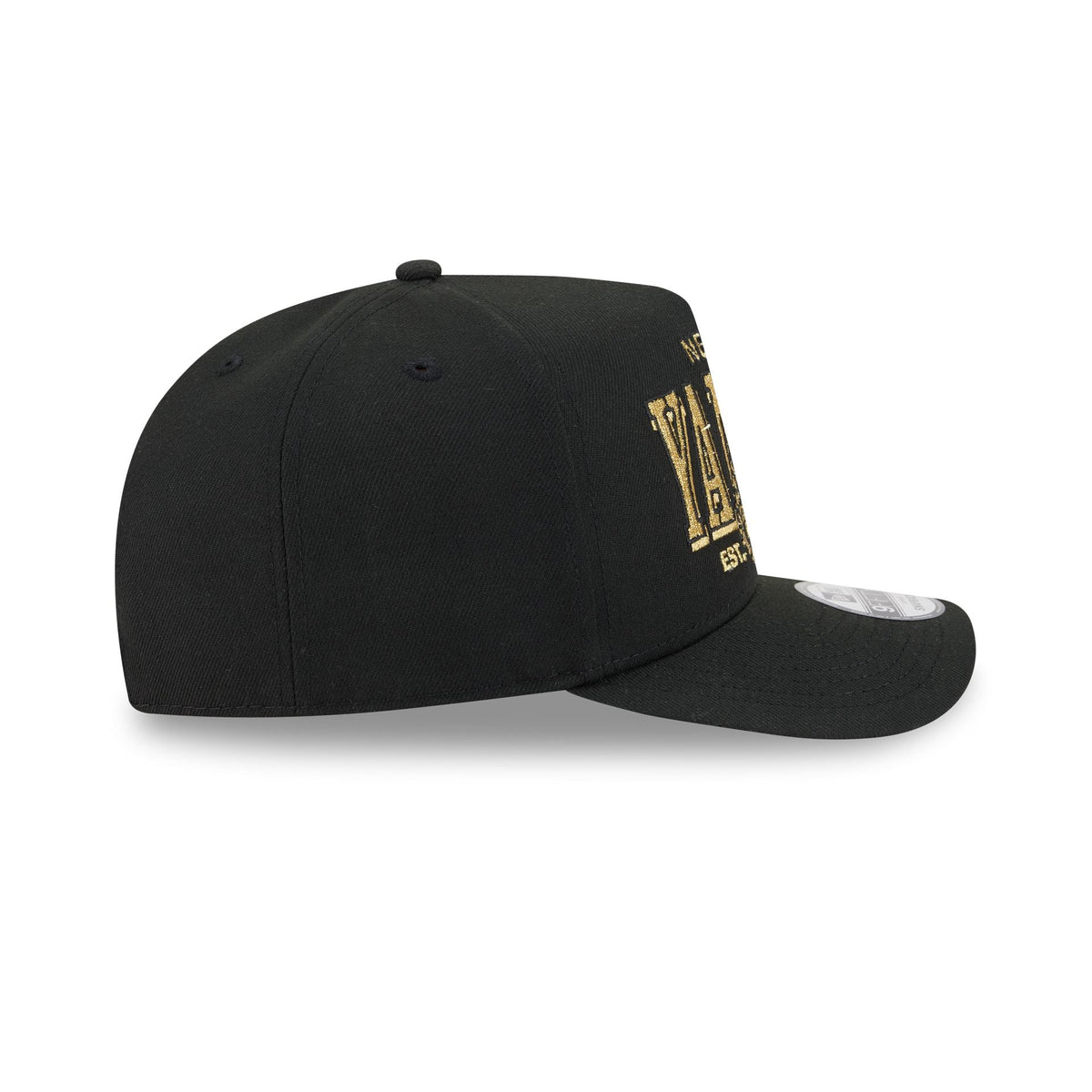 New York Yankees Gold Laurel Black 9FIFTY A-Frame Snapback Hat