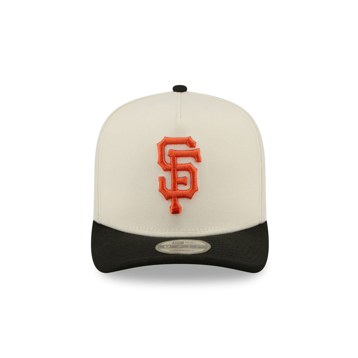 San Francisco Giants Statement Back Chrome White 9FIFTY A-Frame Snapback Hat