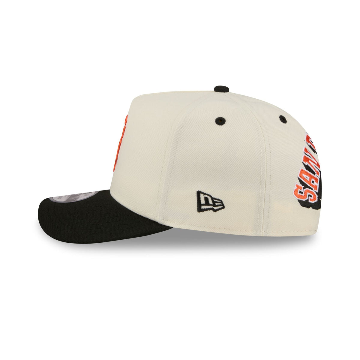 San Francisco Giants Statement Back Chrome White 9FIFTY A-Frame Snapback Hat