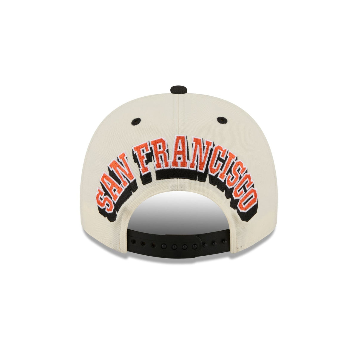 San Francisco Giants Statement Back Chrome White 9FIFTY A-Frame Snapback Hat