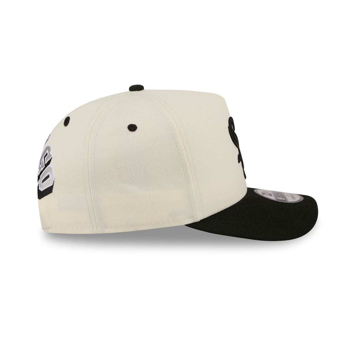 Chicago White Sox Statement Back Chrome White 9FIFTY A-Frame Snapback Hat