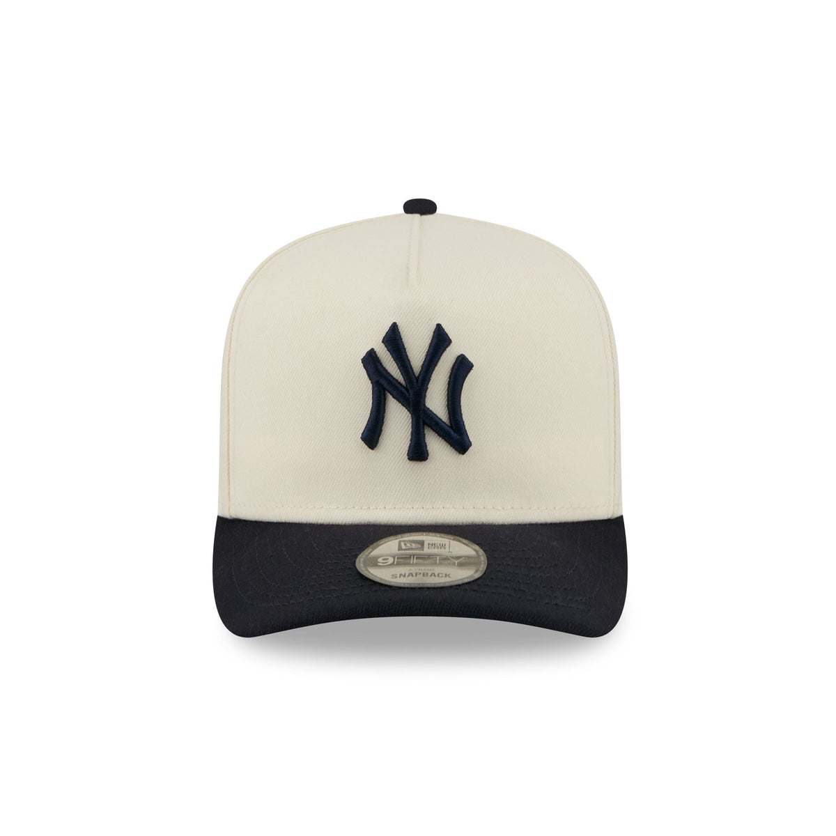 New York Yankees Statement Back Chrome White 9FIFTY A-Frame Snapback Hat