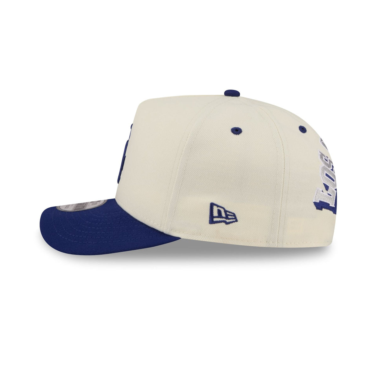 Los Angeles Dodgers Statement Back Chrome White 9FIFTY A-Frame Snapback Hat