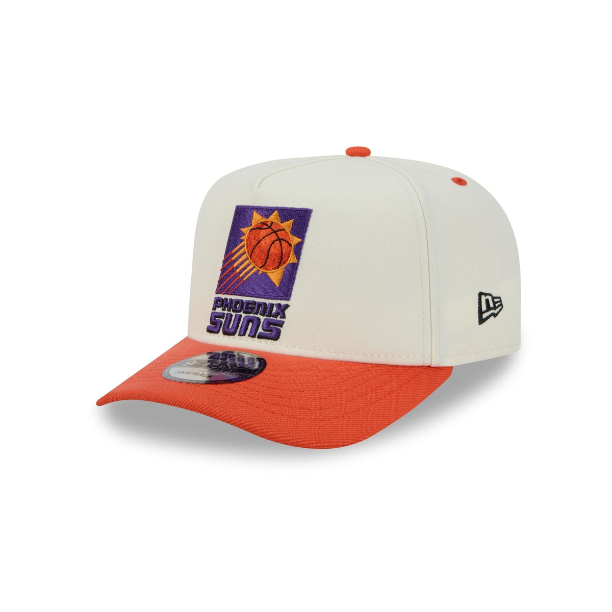 Phoenix Suns Statement Back Chrome White 9FIFTY A-Frame Snapback Hat