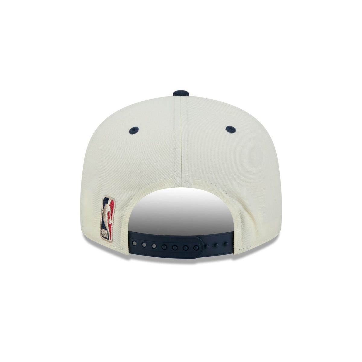 New York Knicks Classic Stacked Chrome 9FIFTY Snapback Hat