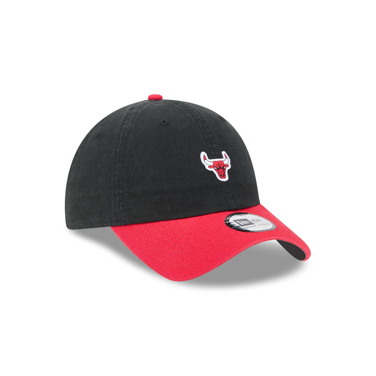 Chicago Bulls Mini Logo Two Tone Casual Classic Adjustable Hat