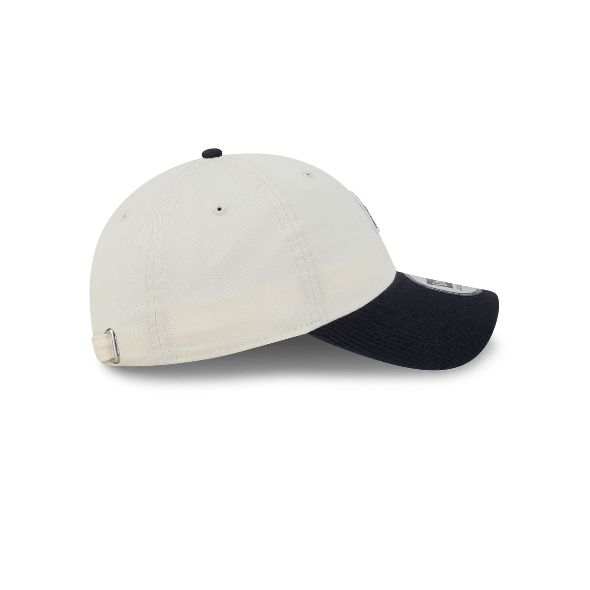 New York Yankees Mini Logo Chrome White Casual Classic Adjustable Hat