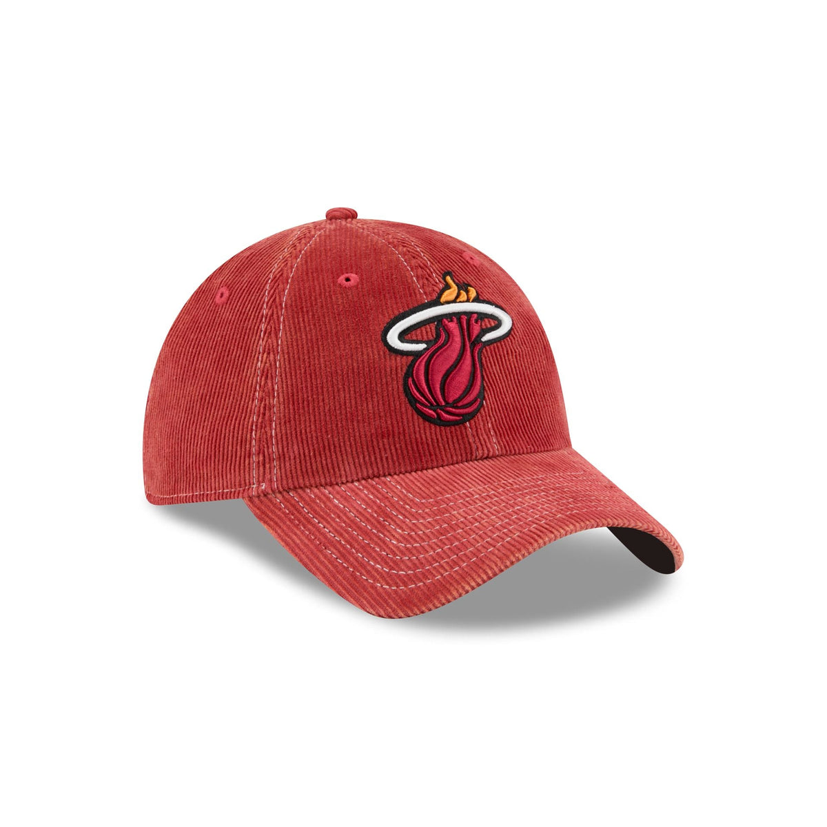 Miami Heat Washed Corduroy Casual Classic Adjustable Hat
