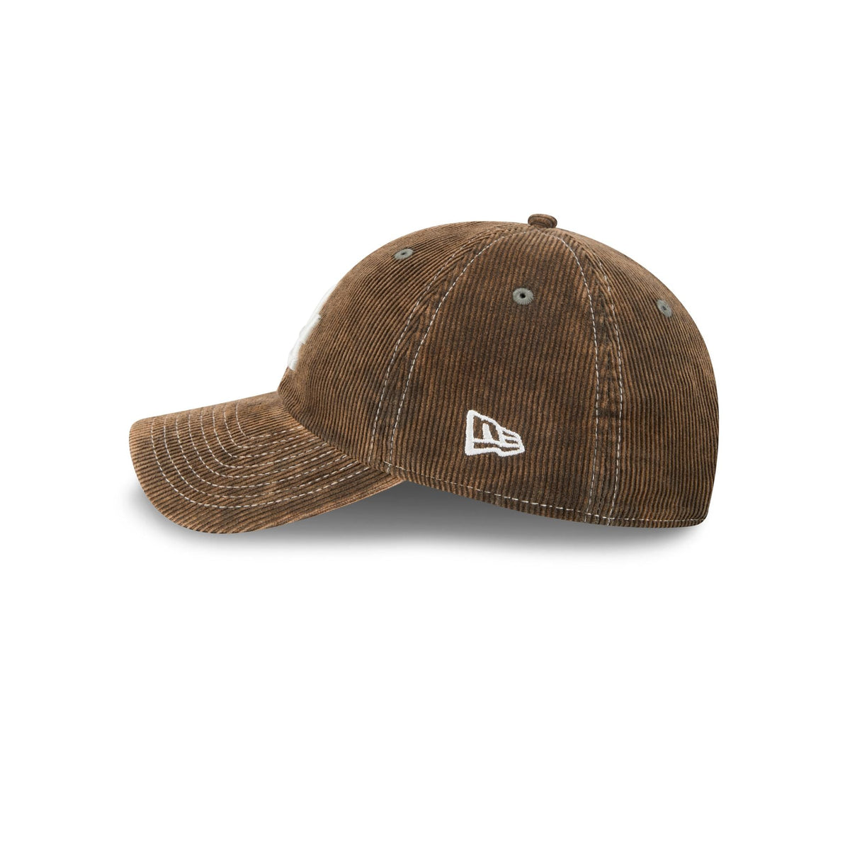 Los Angeles Dodgers New Olive Washed Corduroy Casual Classic Adjustable Hat