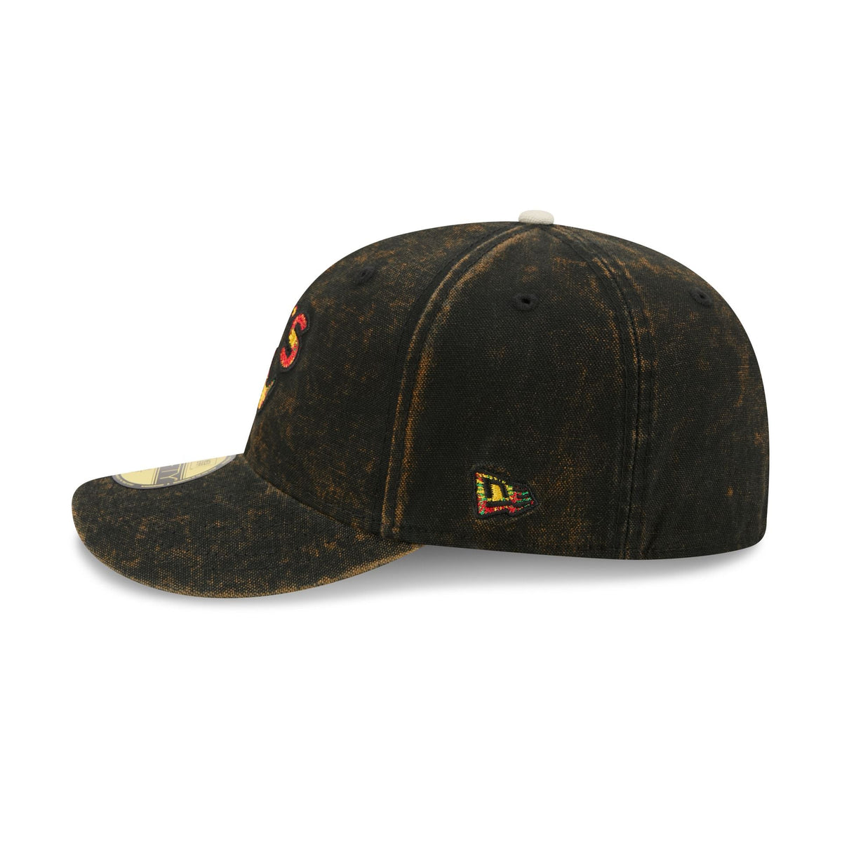 Just Caps Tie Dye Logo Athletics 59FIFTY Fitted Hat