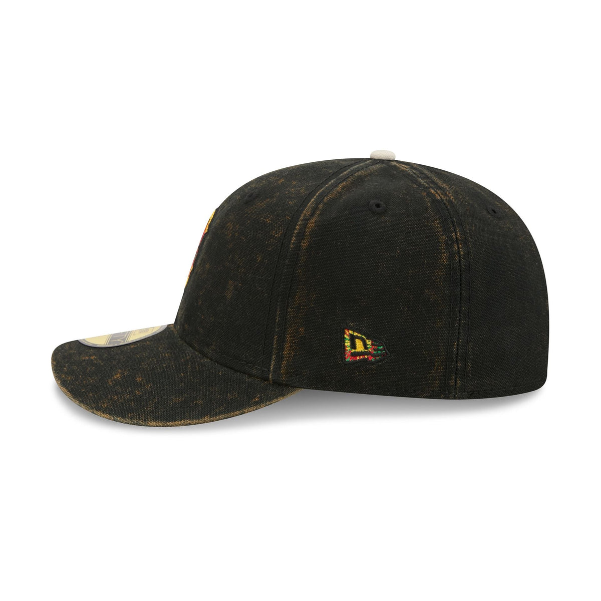 Just Caps Tie Dye Logo Boston Red Sox 59FIFTY Fitted Hat