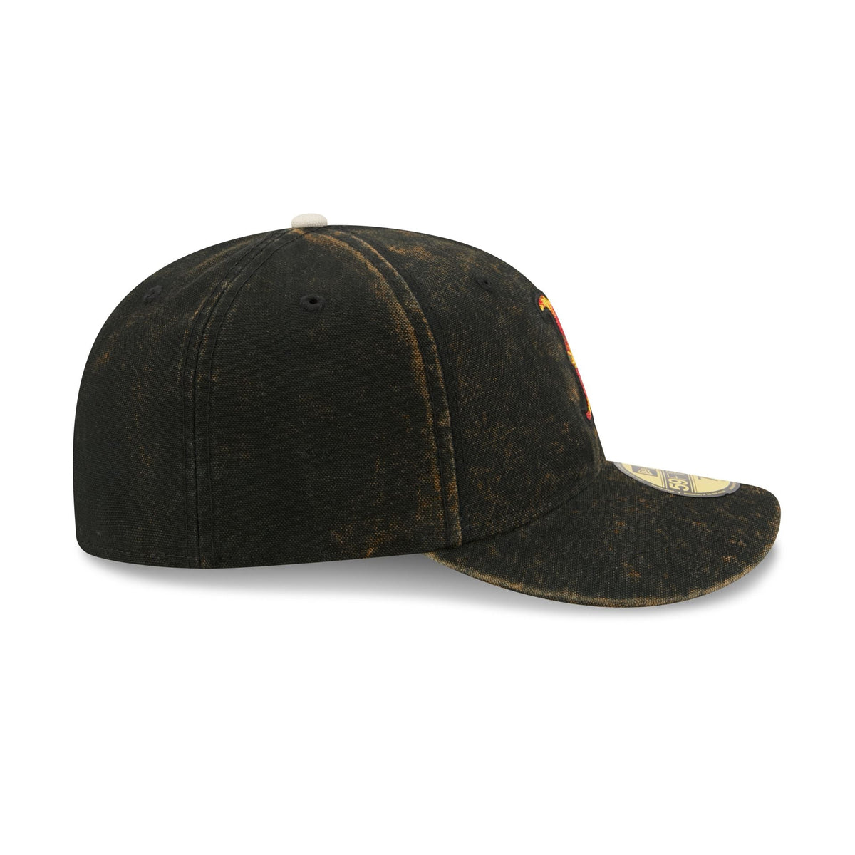Just Caps Tie Dye Logo Boston Red Sox 59FIFTY Fitted Hat