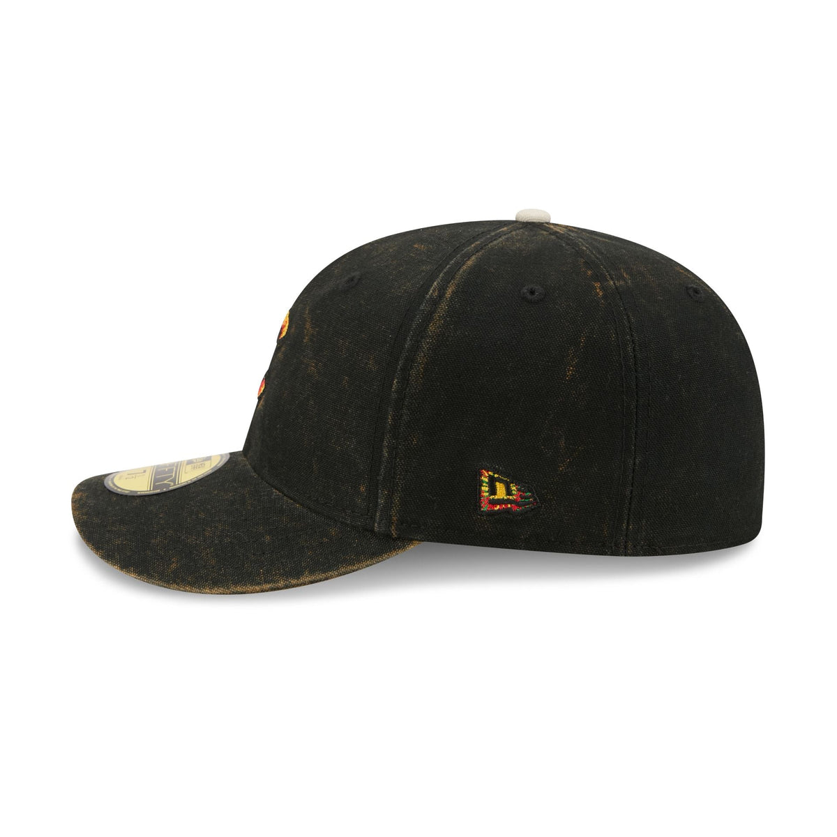 Just Caps Tie Dye Logo Chicago Cubs 59FIFTY Fitted Hat