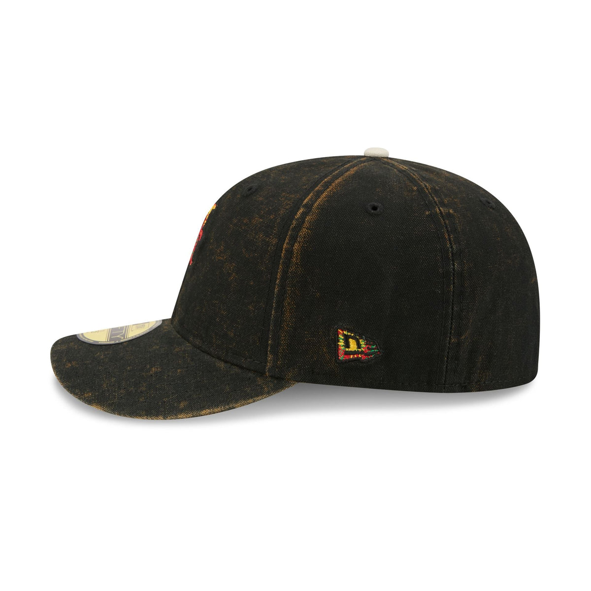 Just Caps Tie Dye Logo New York Mets 59FIFTY Fitted Hat
