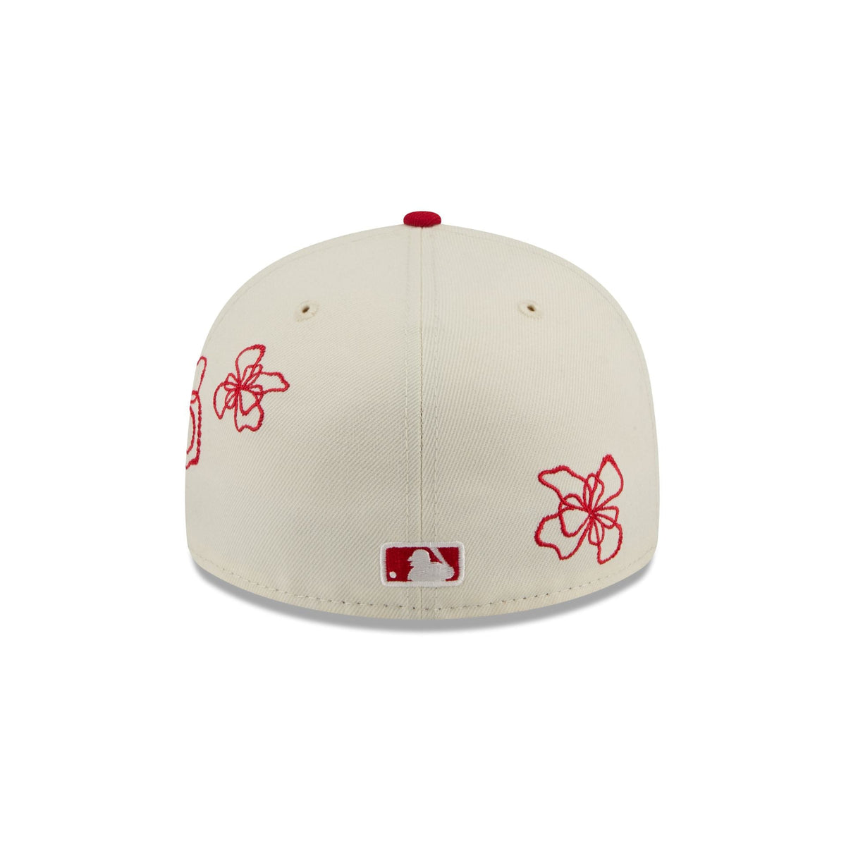 Washington Nationals Floral Outline 59FIFTY Fitted Hat