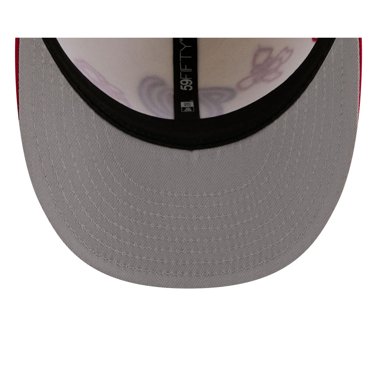 Washington Nationals Floral Outline 59FIFTY Fitted Hat