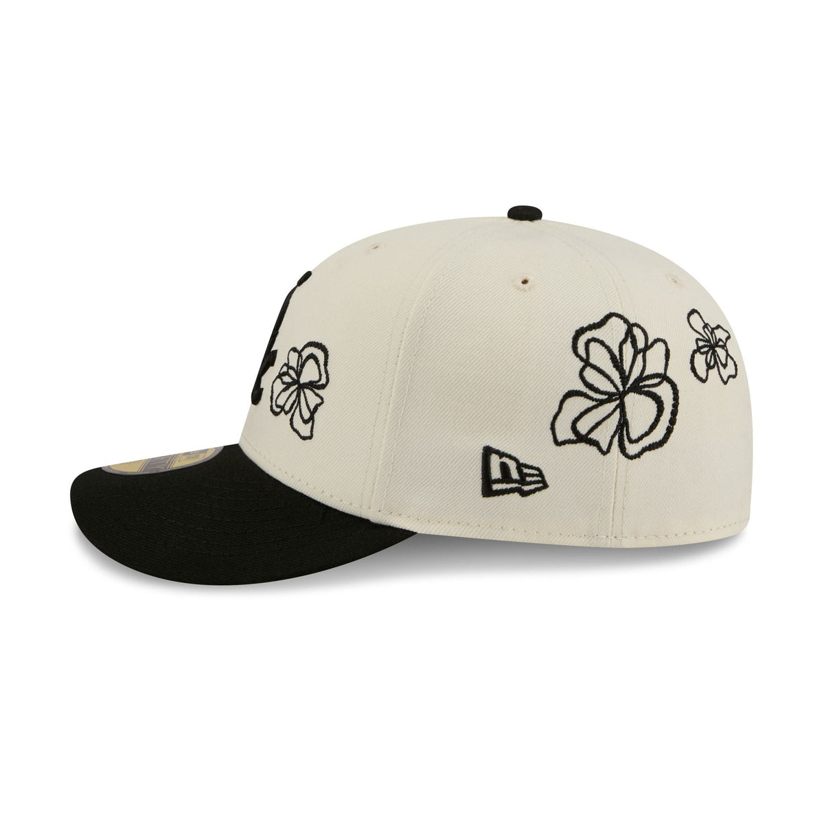 Chicago White Sox Floral Outline 59FIFTY Fitted Hat