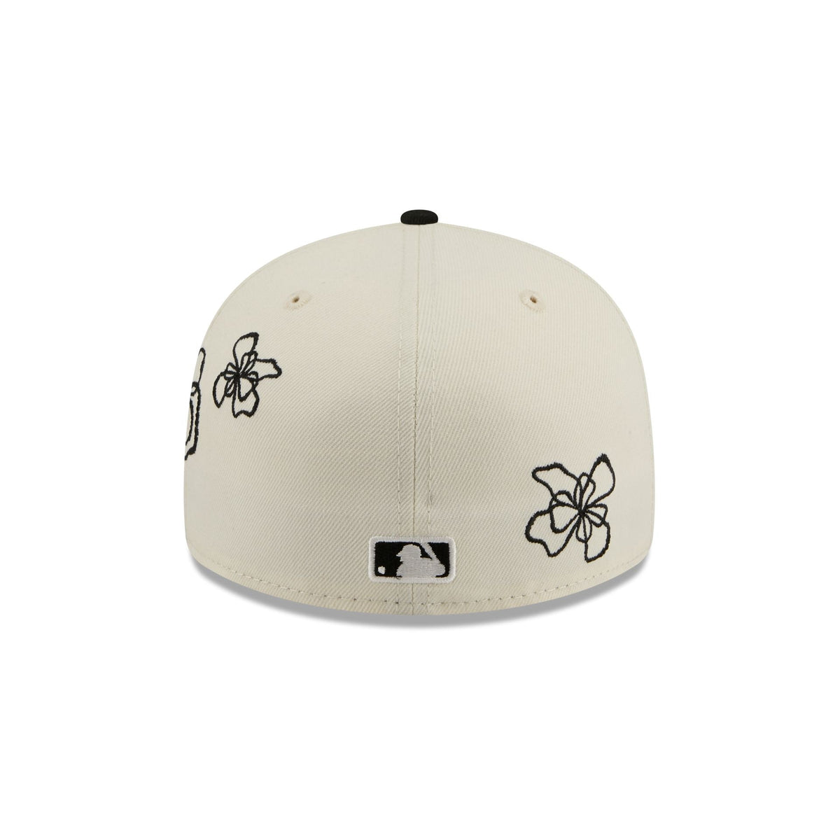 Miami Marlins Floral Outline 59FIFTY Fitted Hat