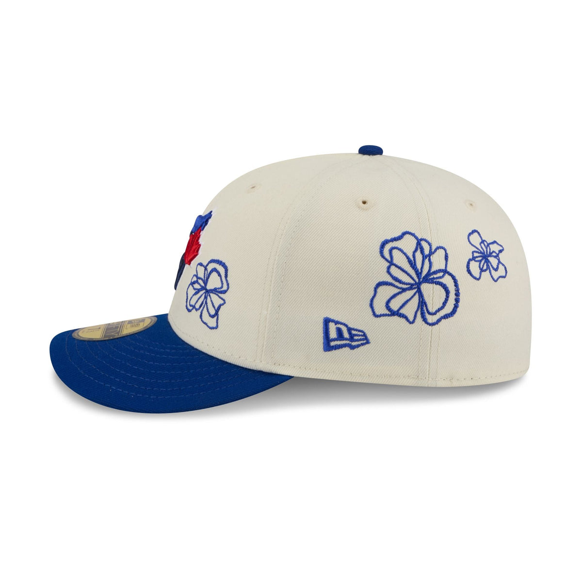 Toronto Blue Jays Floral Outline 59FIFTY Fitted Hat