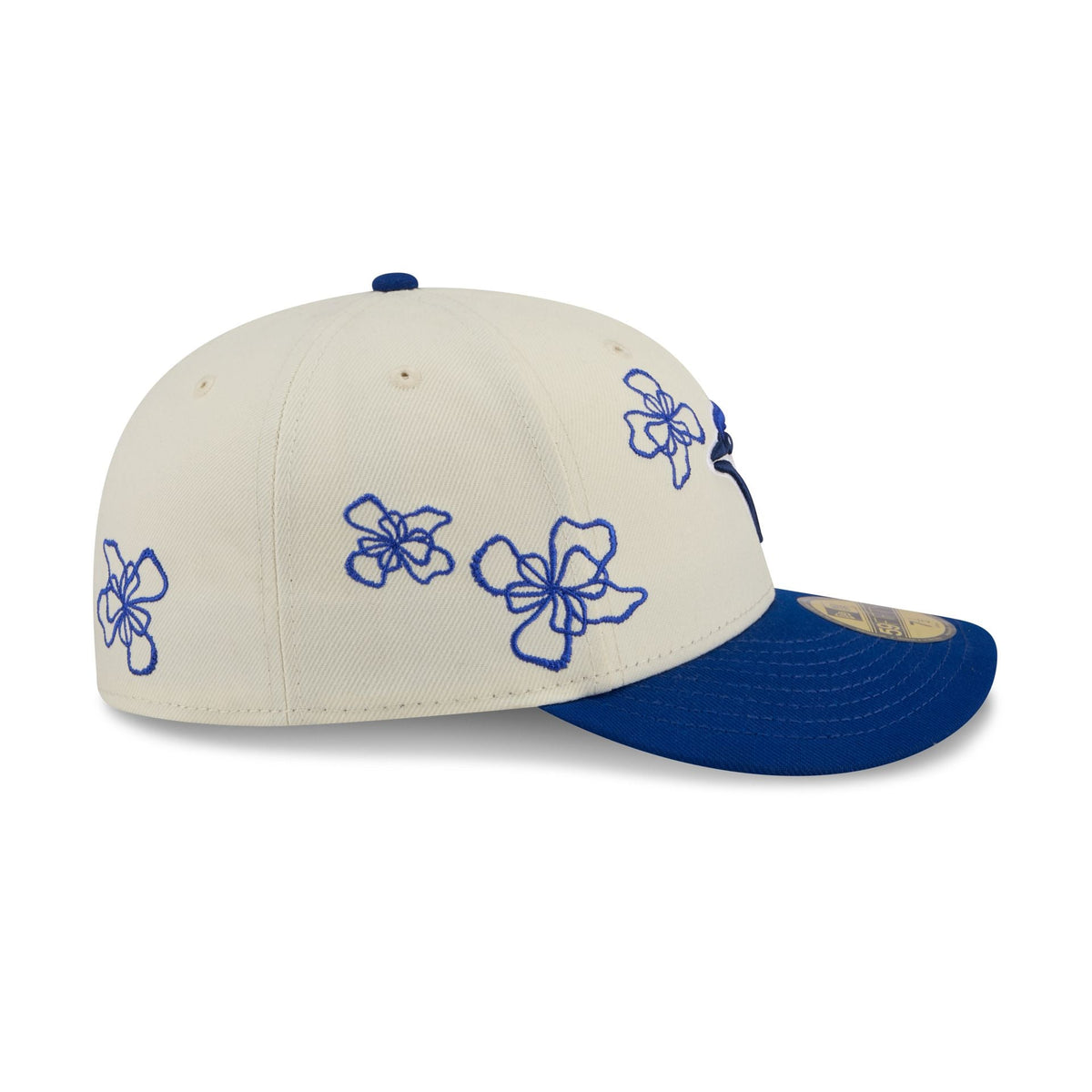 Toronto Blue Jays Floral Outline 59FIFTY Fitted Hat
