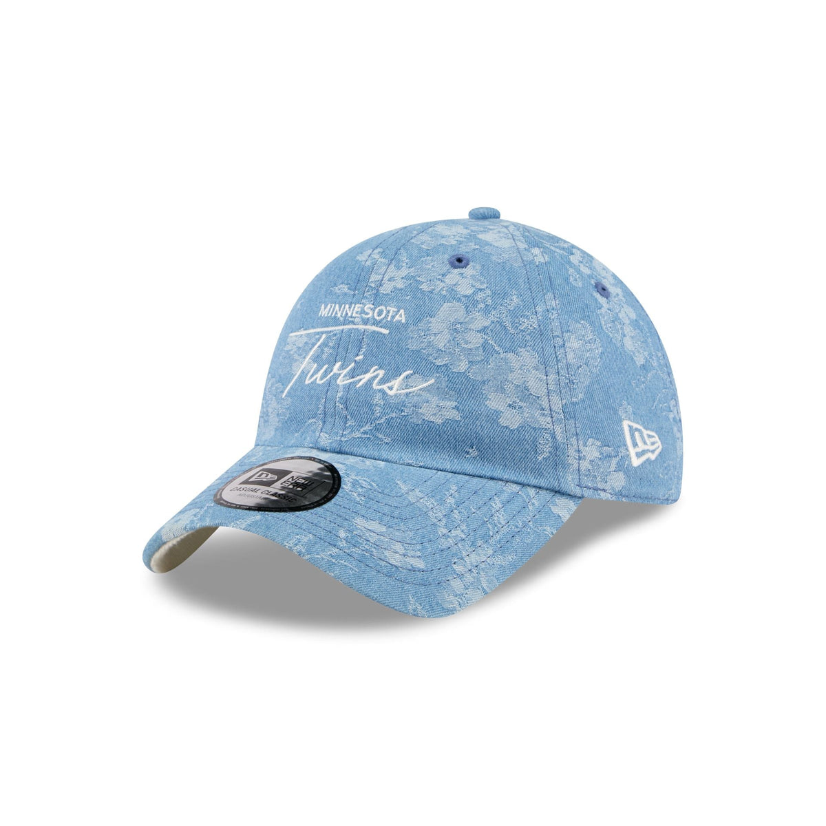 Minnesota Twins Blue Leaves Casual Classic Adjustable Hat