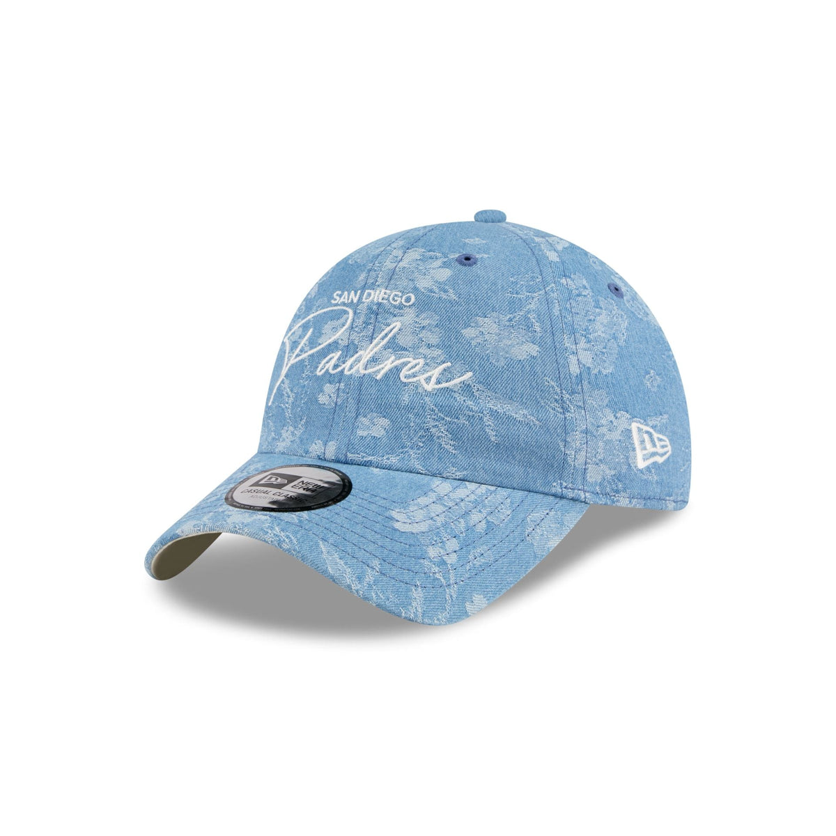 San Diego Padres Blue Leaves Casual Classic Adjustable Hat